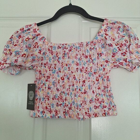 NWT Vince Camuto Short Sleeve Shirt size 6X - Picture 1 of 7